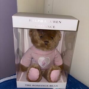 Ralph Lauren Pink Romance Bear Plush